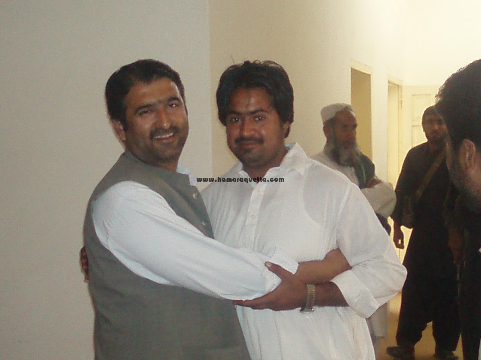 Arif Jan Hasanee Meet To Mir Qudrat Hasanee