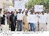 Next picture ::  Christians are protesting against arrest of Jaffar George