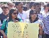 demonstration to condemn the attack of Israel Navy (IN) on the aid  flotilla in international waters
