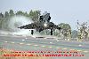 Air Force PAF fighter aircraft lands on motorway  during exercise High Mark0-2010â€