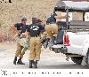 Next picture :: QUETTA: Apr12 â€“ Newly trained police persons exhibit their skills during their passing out ceremon