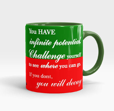 Challenge Yourself Mug
