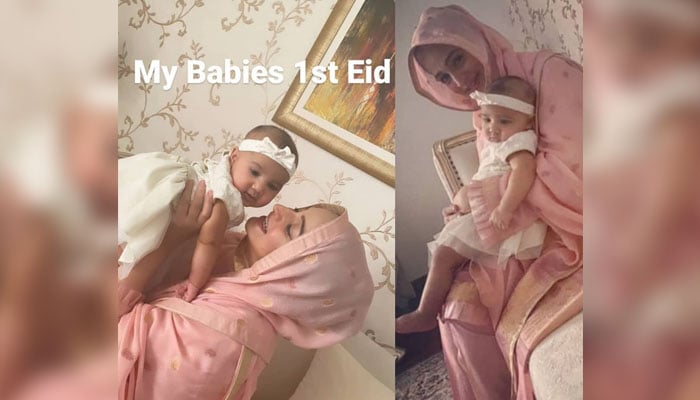 نور بخاری نے چھوٹی بیٹی کے ساتھ تصویریں شیئر کردیں