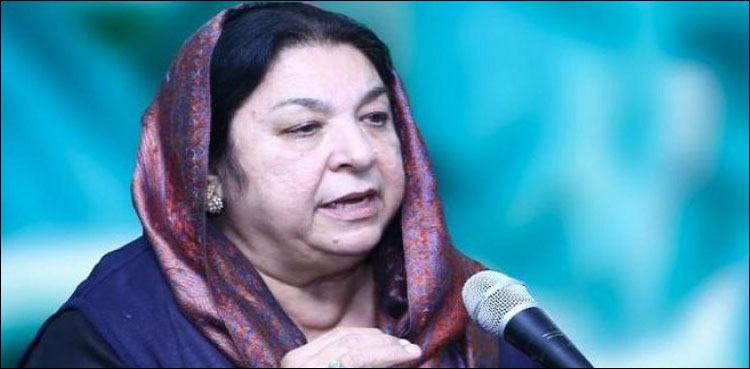 کورونا وبا Ú©ÛŒ پیک کا وقت جون میں گزر چکا ÛÛ’ØŒ یاسمین راشد کا دعویٰ