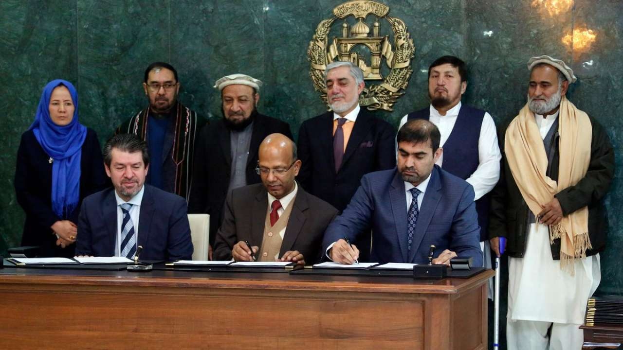 Ø§ÙØºØ§Ù†Ø³ØªØ§Ù† کا بھارت سے نیا Ù…Ø¹Ø§ÛØ¯Û Ûوگیا۔۔۔ دستخط کردئیے گئے