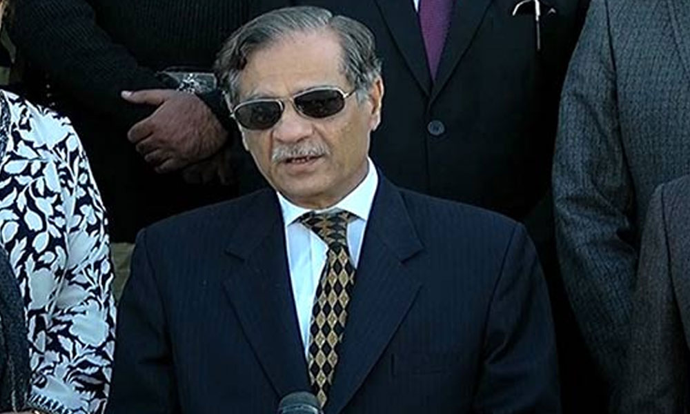 Ù¹ÛŒ ÙˆÛŒ پر بے ØÛŒØ§Ø¦ÛŒ برداشت Ù†Ûیں کریں گے،چی٠جسٹس ثاقب نثار